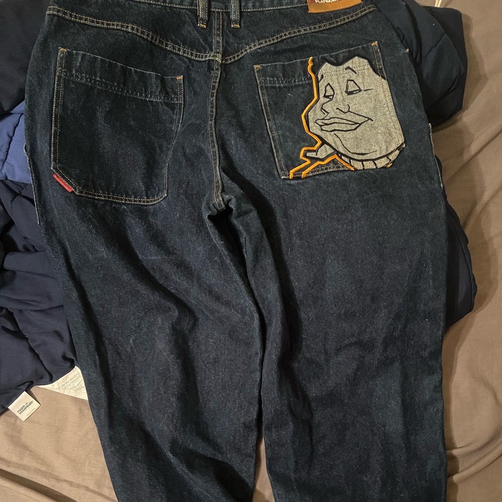 Platinum FUBU Fat Albert Blue Jeans